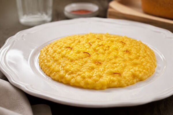 Milanese-style risotto